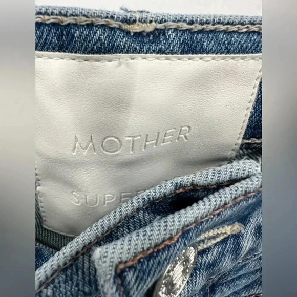 MOTHER The Dazzler Yoke Front Ankle in Wild Calling size 26 B730 - Picture 4 of 6